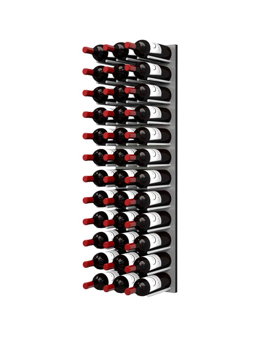Ultra Wine Racks Fusion ST Cork-Out Wine Wall Alumasteel (4 Foot) w/ LED Option