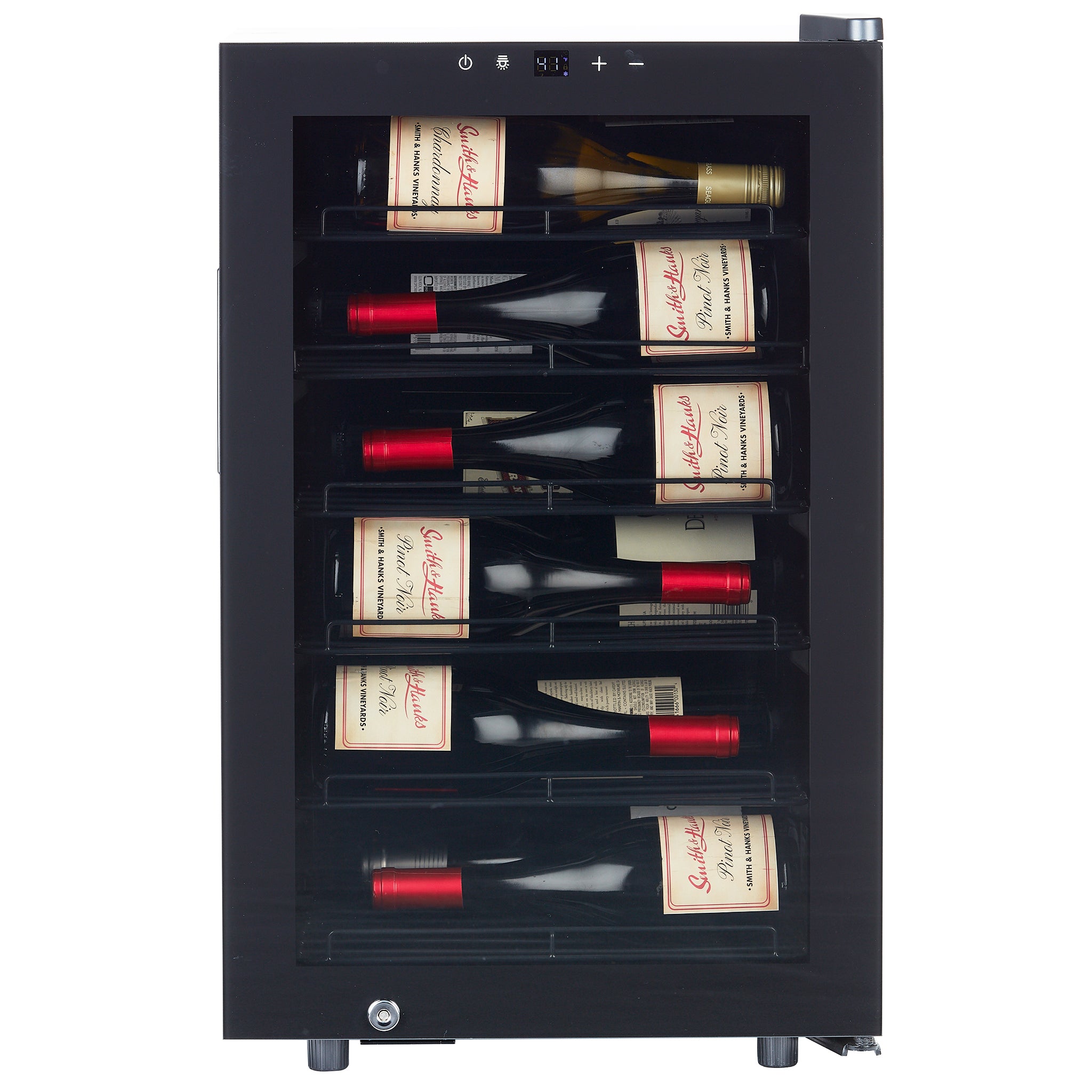 Smith & Hanks - 18" 22 Bottle Freestanding Countertop Wine Cooler (RE100070)
