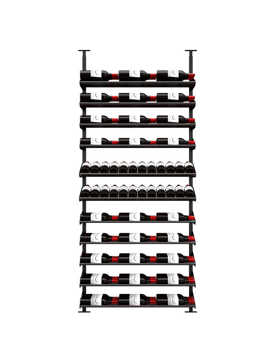 Ultra Wine Racks Showcase Featured Display Kit (78 -105 Bottles)