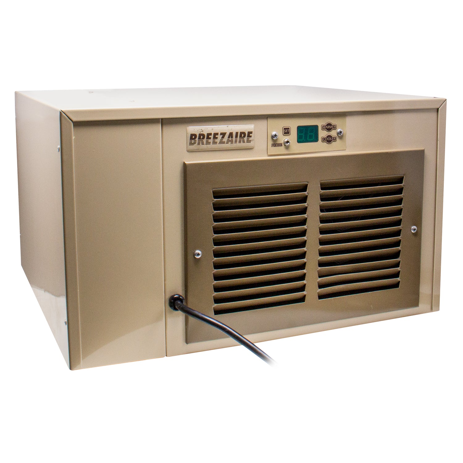 Breezaire - 18" Compact Cabinet Wine Cellar Cooling Unit, 3 Amps (WKCE 1060)