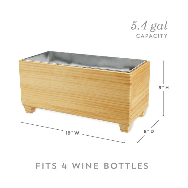 Wooden Beverage Tub by Twine Living® (11166)