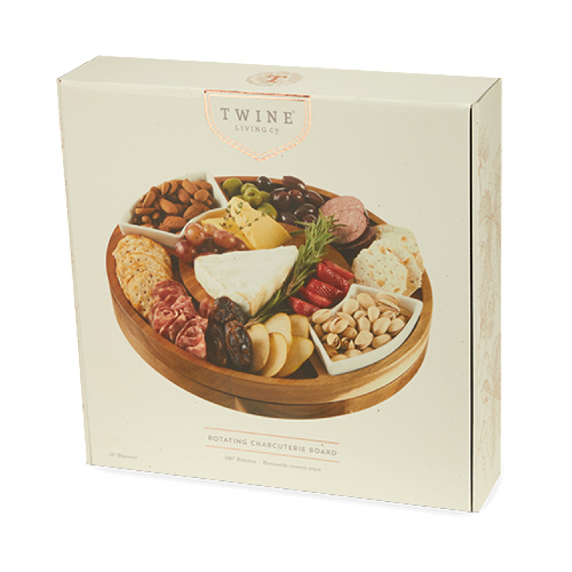 Rotating Charcuterie Board by Twine Living®