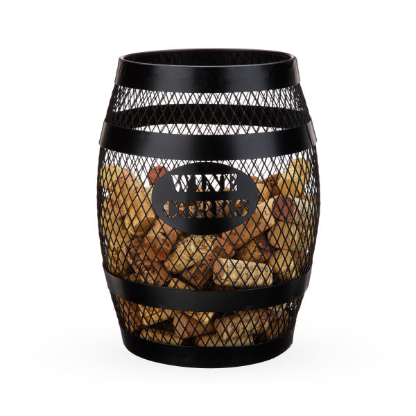 Black Barrel Cork Holder by Twine (10882)