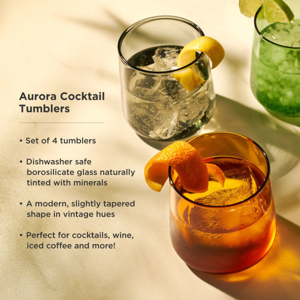 Aurora Cocktail Tumblers by Viski (10992)