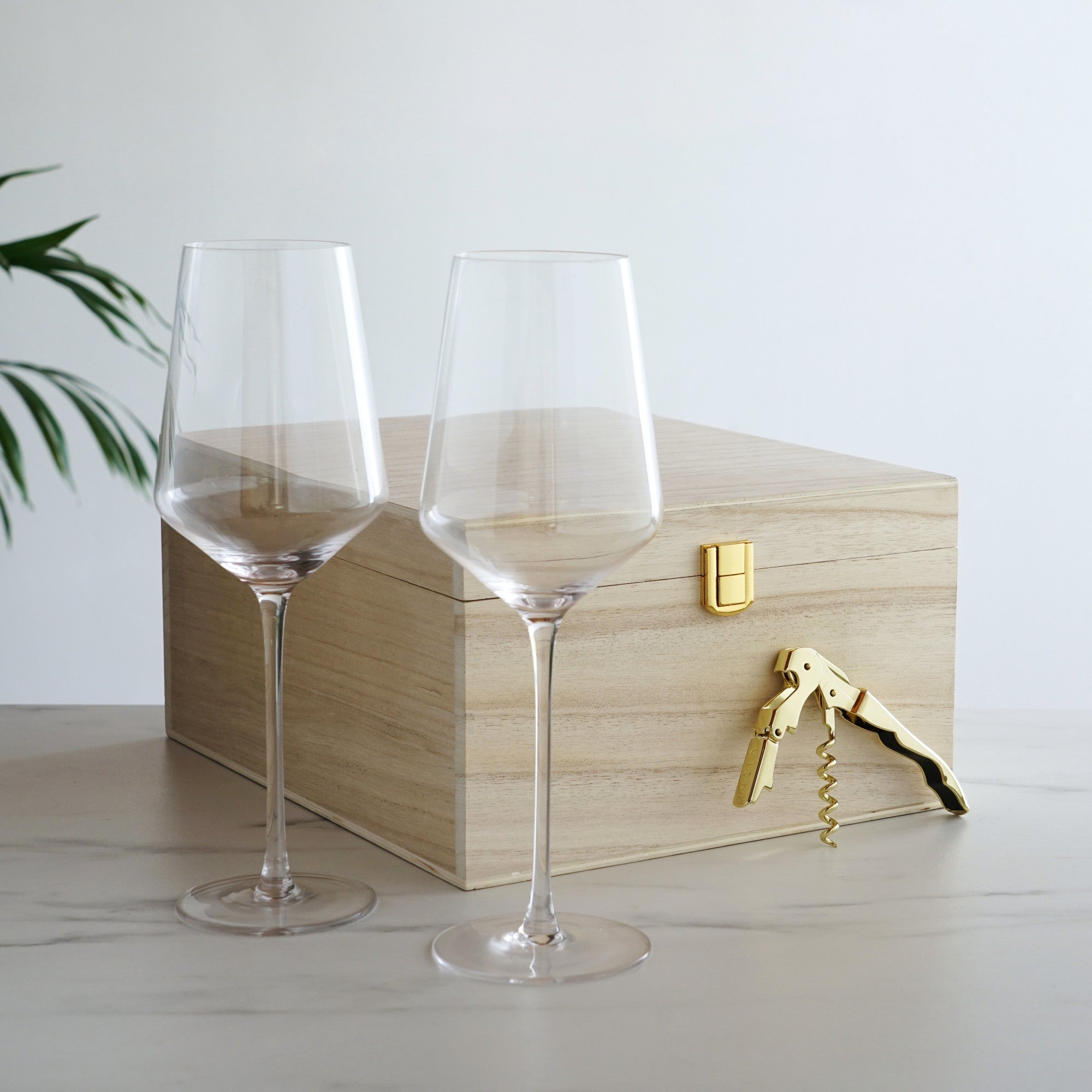Wine Glass and Corkscrew Gift Box by Viski (10990)