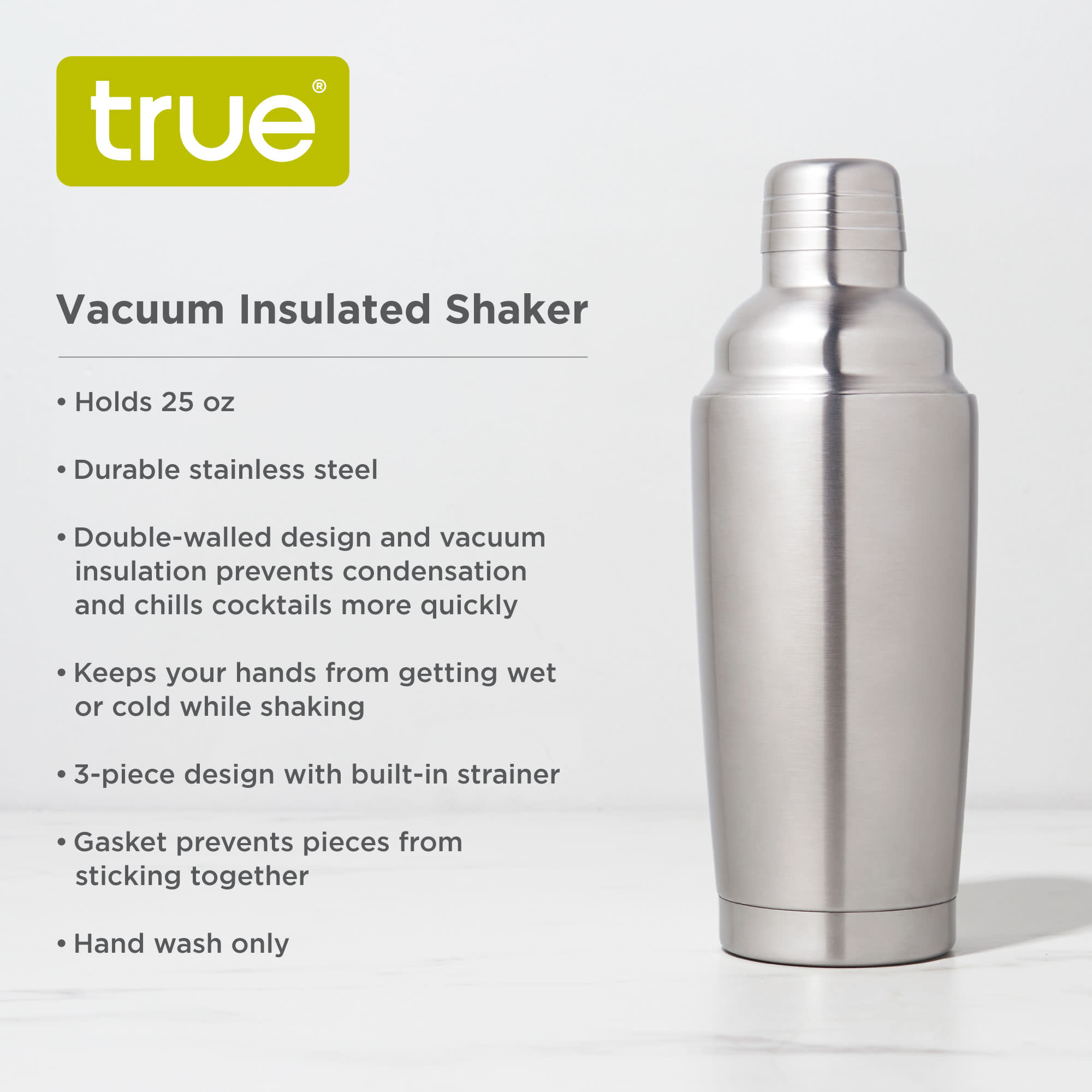 Vacuum Insulated Shaker by True (11245)