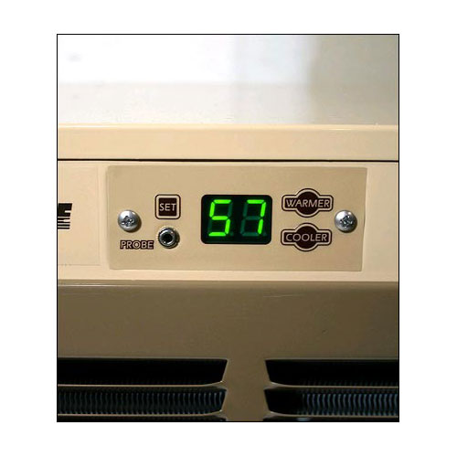 Breezaire - 18" Compact Cabinet Wine Cellar Cooling Unit, 4 Amps (WKCE 2200)