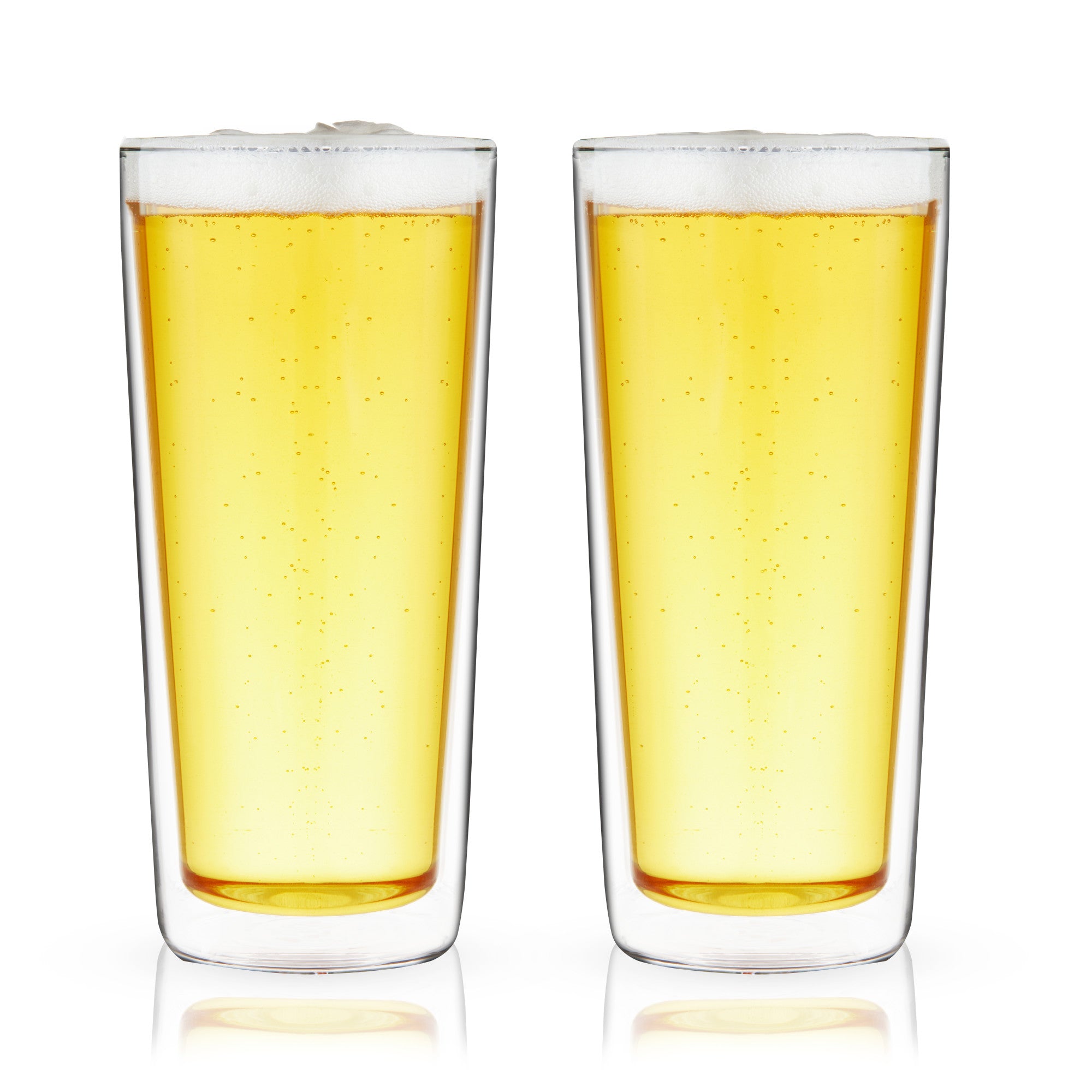 Double Walled Pint Glasses by True