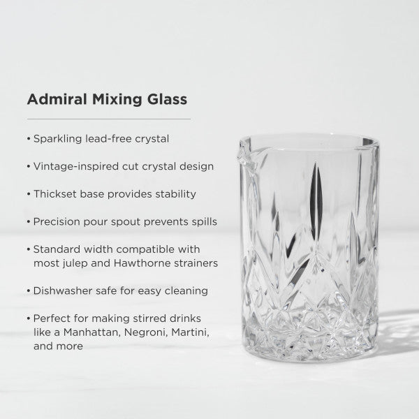 Admiral Mixing Glass by Viski (10814)