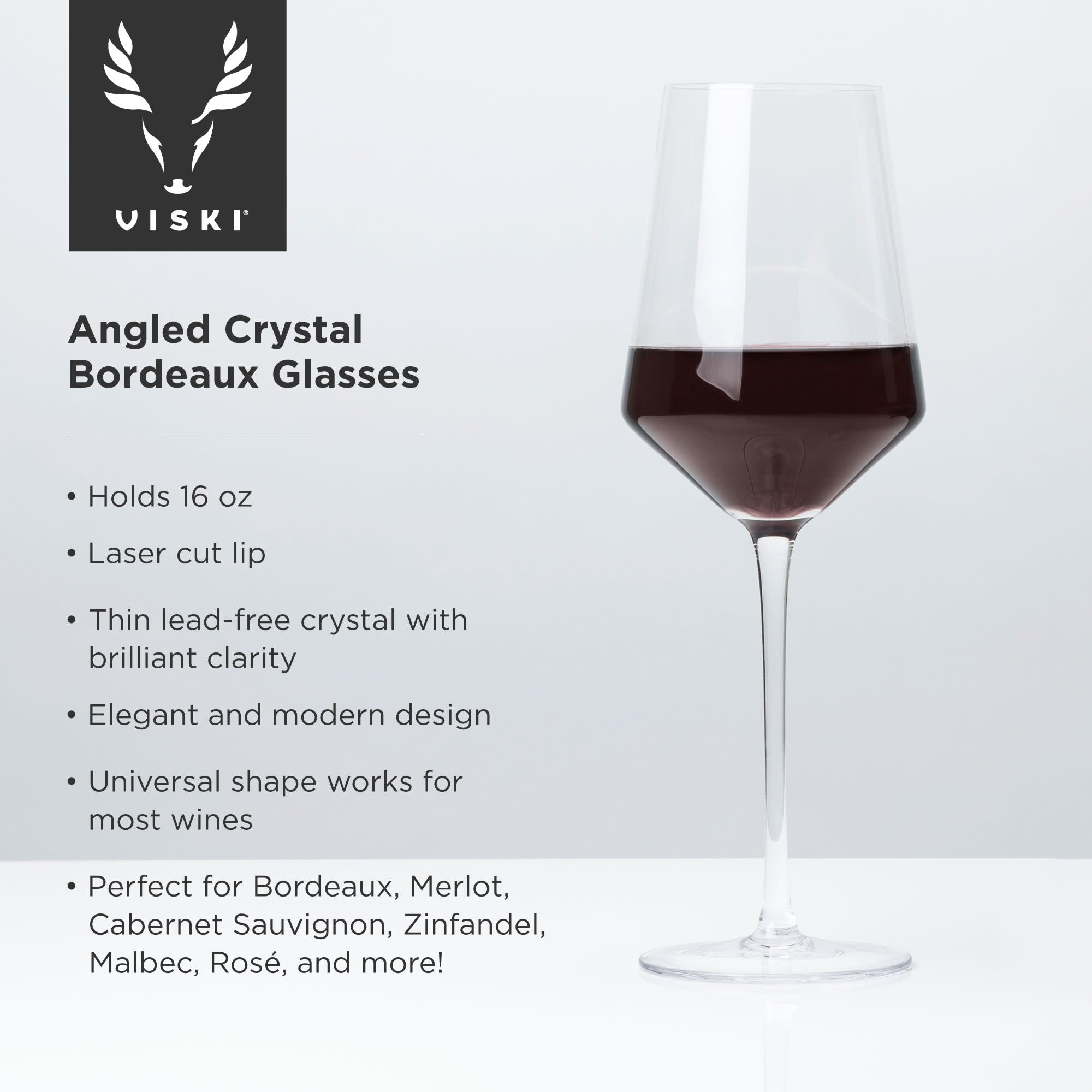 Wine Glass and Corkscrew Gift Box by Viski (10990)