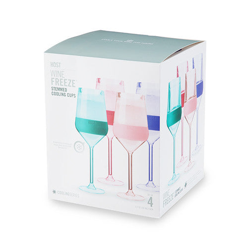 Wine FREEZE Stemmed Cooling Cups by HOST®