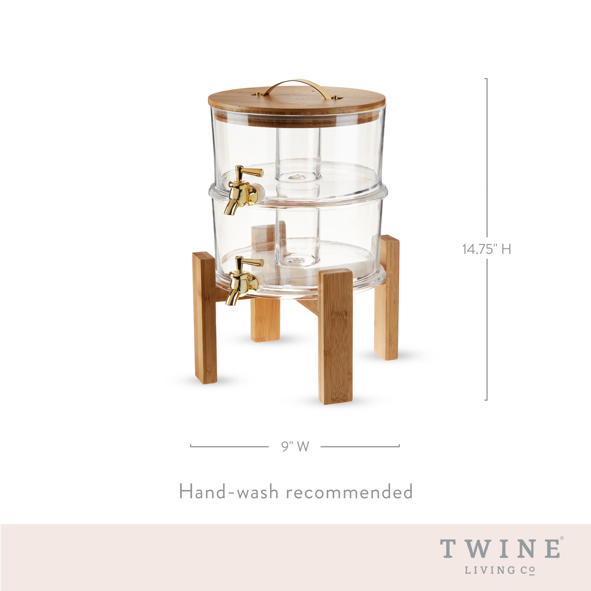 Outdoor Double Drink Dispenser by Twine Living® 11411