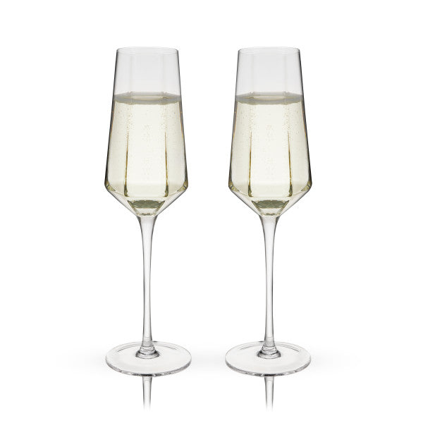 Seneca Stemmed Champagne Flute by Viski (11081)