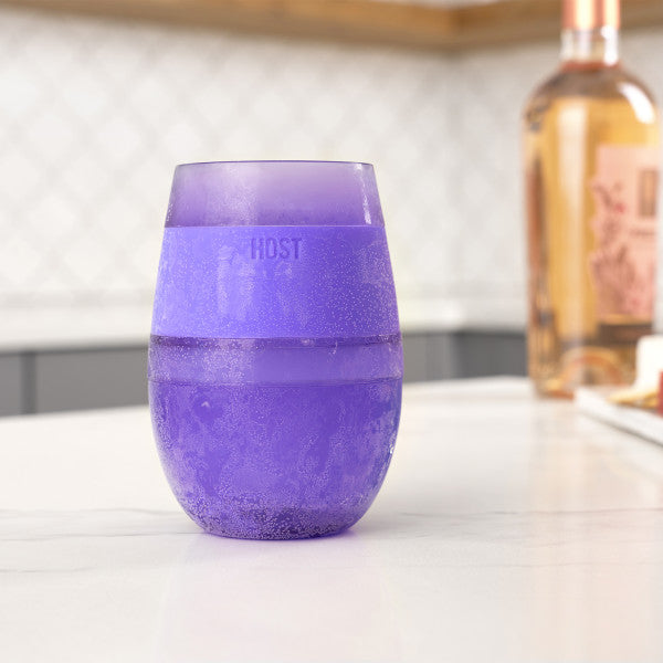Wine FREEZE Translucent Cooling Cups by HOST