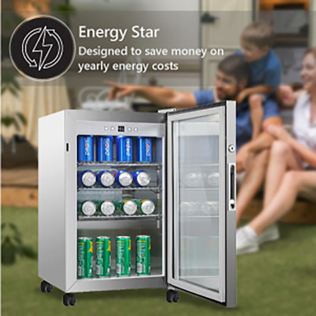 Equator Advanced Appliances - 17" Stainless Steel Outdoor WaterProof Beverage Center (OR 230)