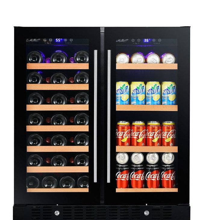 Smith & Hanks - 32" Dual-Zone Built-in/Freestanding Wine & Beverage Center (RE100018)