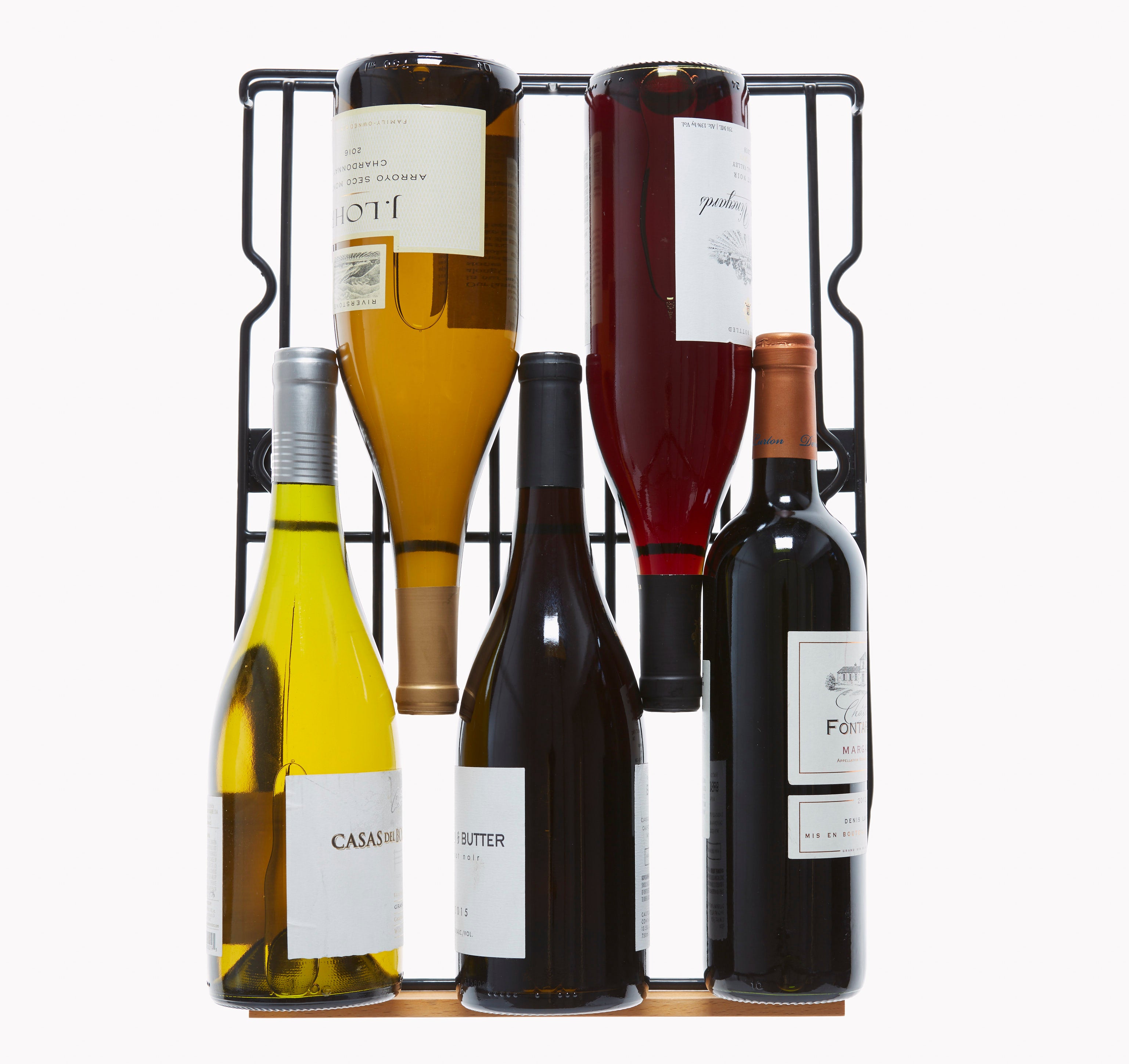 Smith & Hanks - 15" 32-Bottle Dual-Zone Built-in/Freestanding Wine Fridge Glass Door (RE100006)