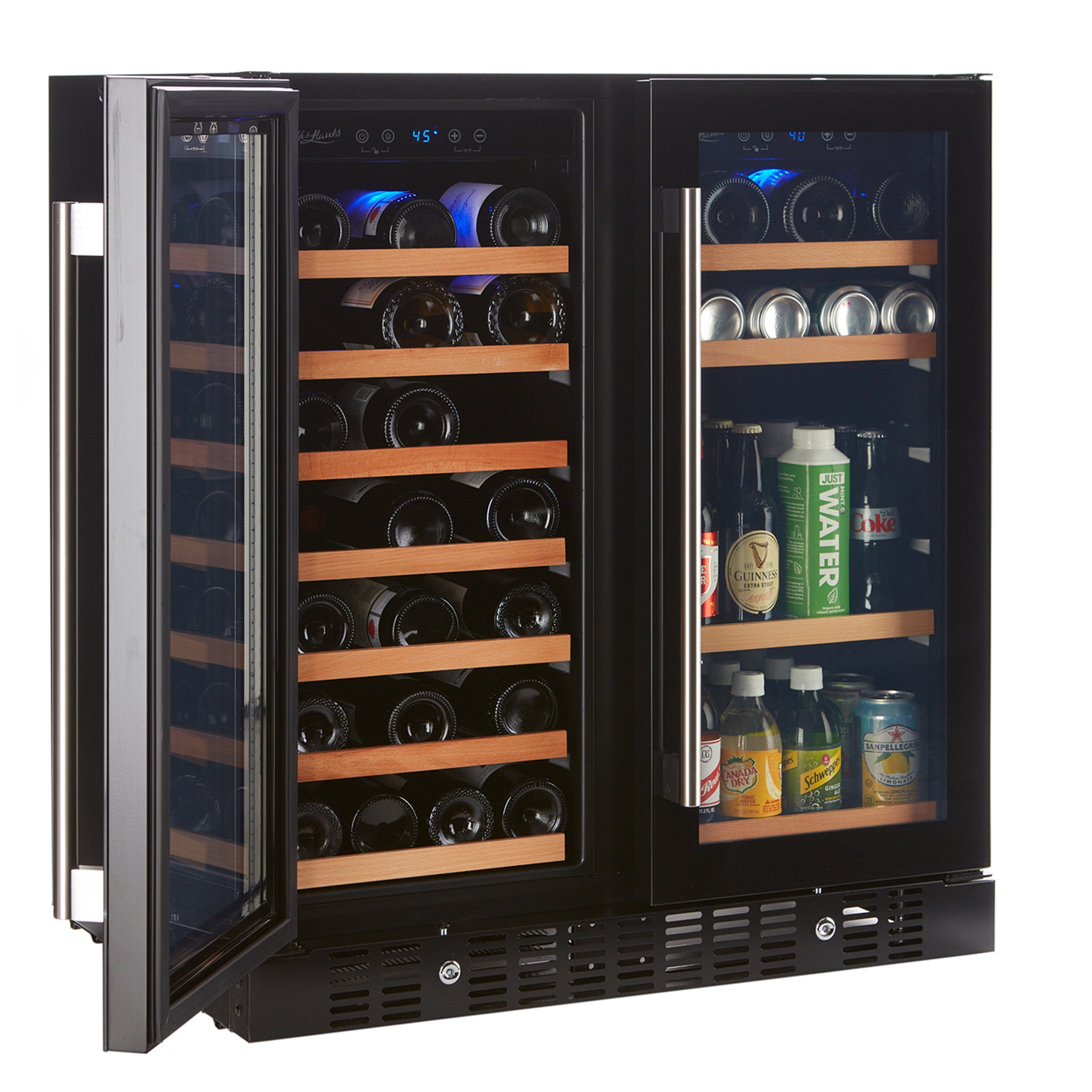 Smith & Hanks - 32" Dual-Zone Built-in/Freestanding Wine & Beverage Center (RE100018)