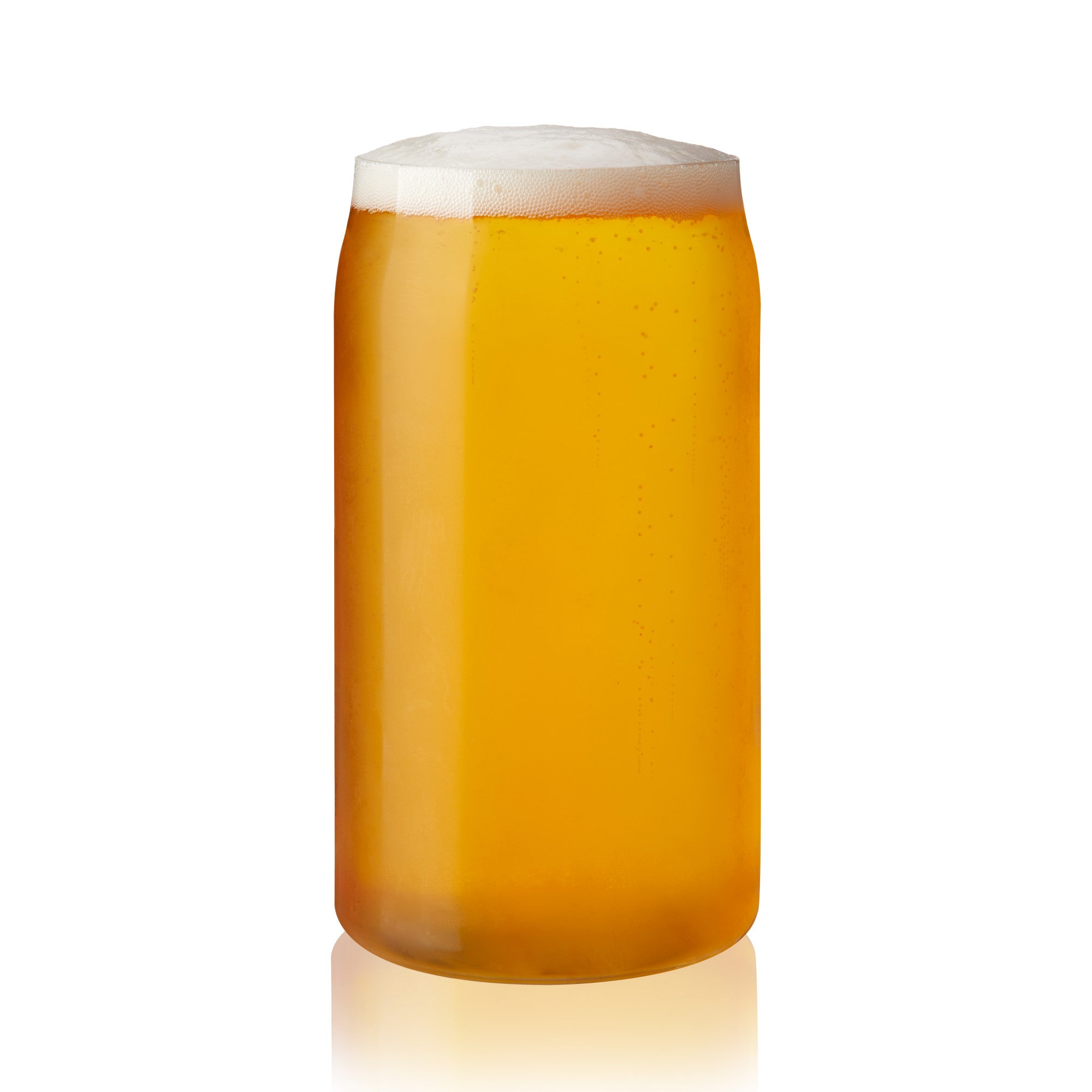 Beer Can Pint Glasses, Set of 4 by True (10485) Drinkware True 