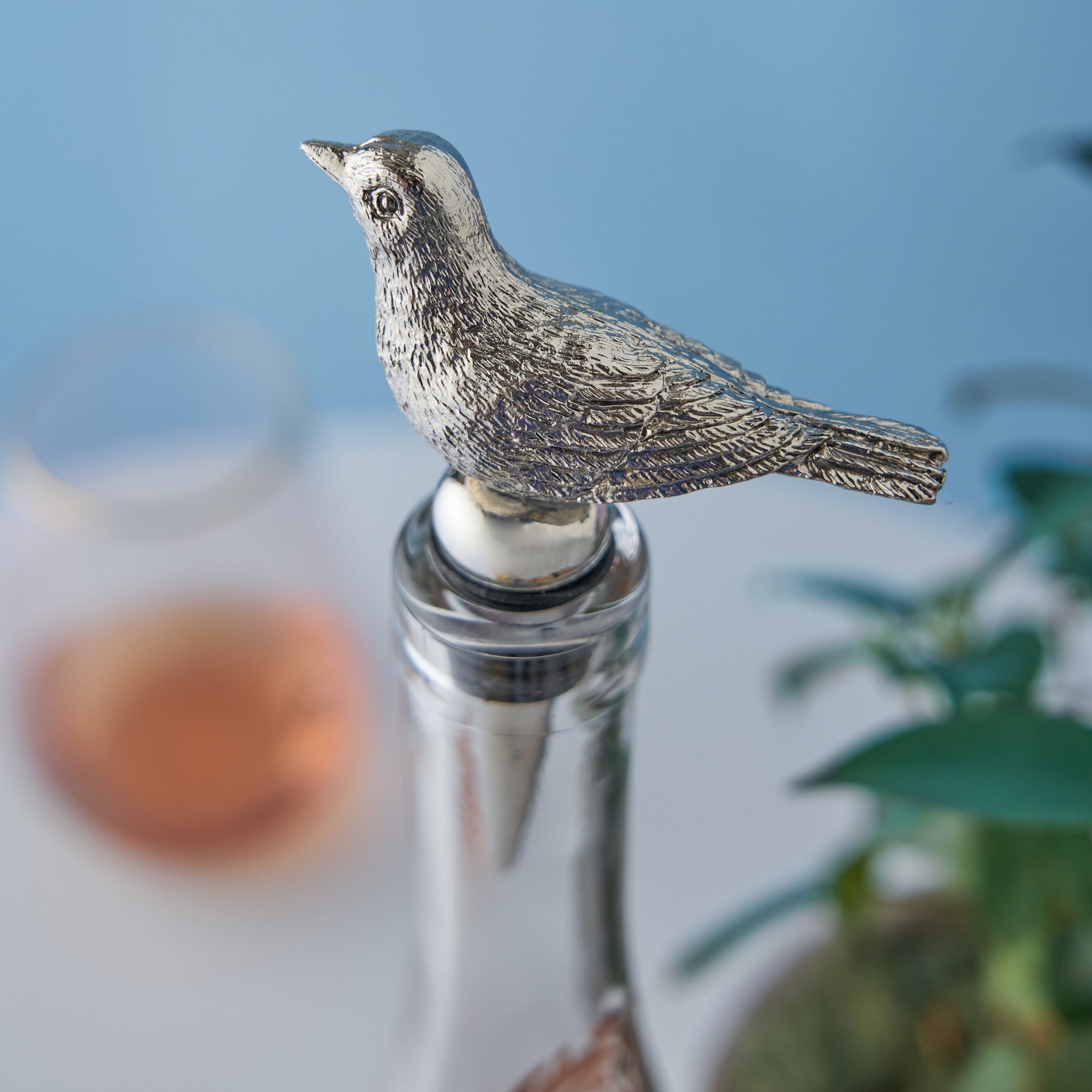 Bird Bottle Stopper by Twine Living® (7696) Wine Accessories Twine