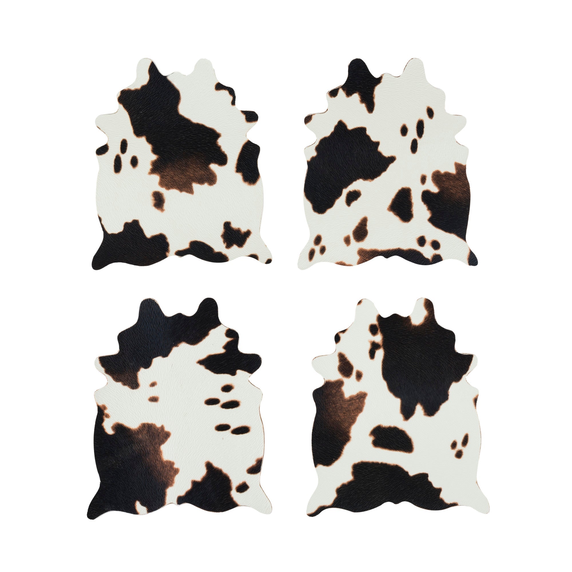 Cowhide Coaster Set by Foster & Rye™ (6878) Decor & Tabletop Foster & Rye