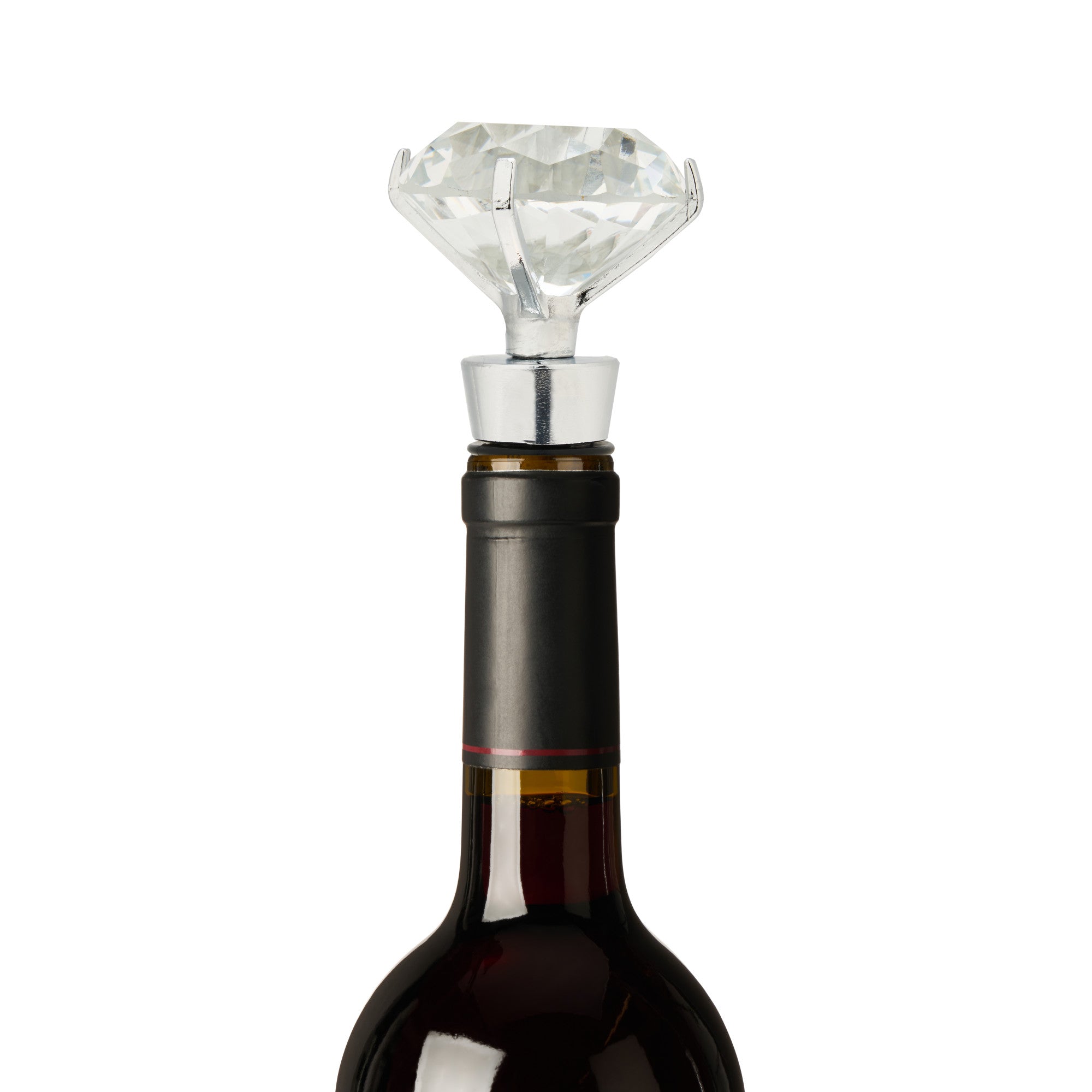 Diamond Ring Bottle Stopper by Blush (10155) Wine Accessories Blush