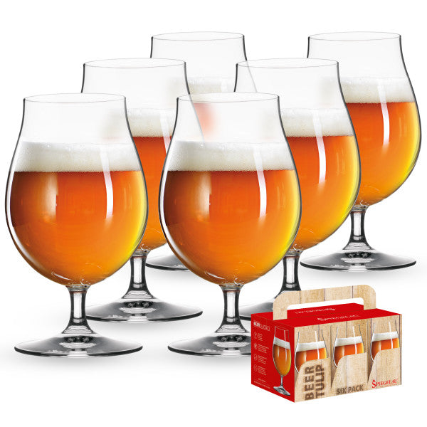 Spiegelau 15.5 oz Beer Tulip glass set of 6 (4991884)