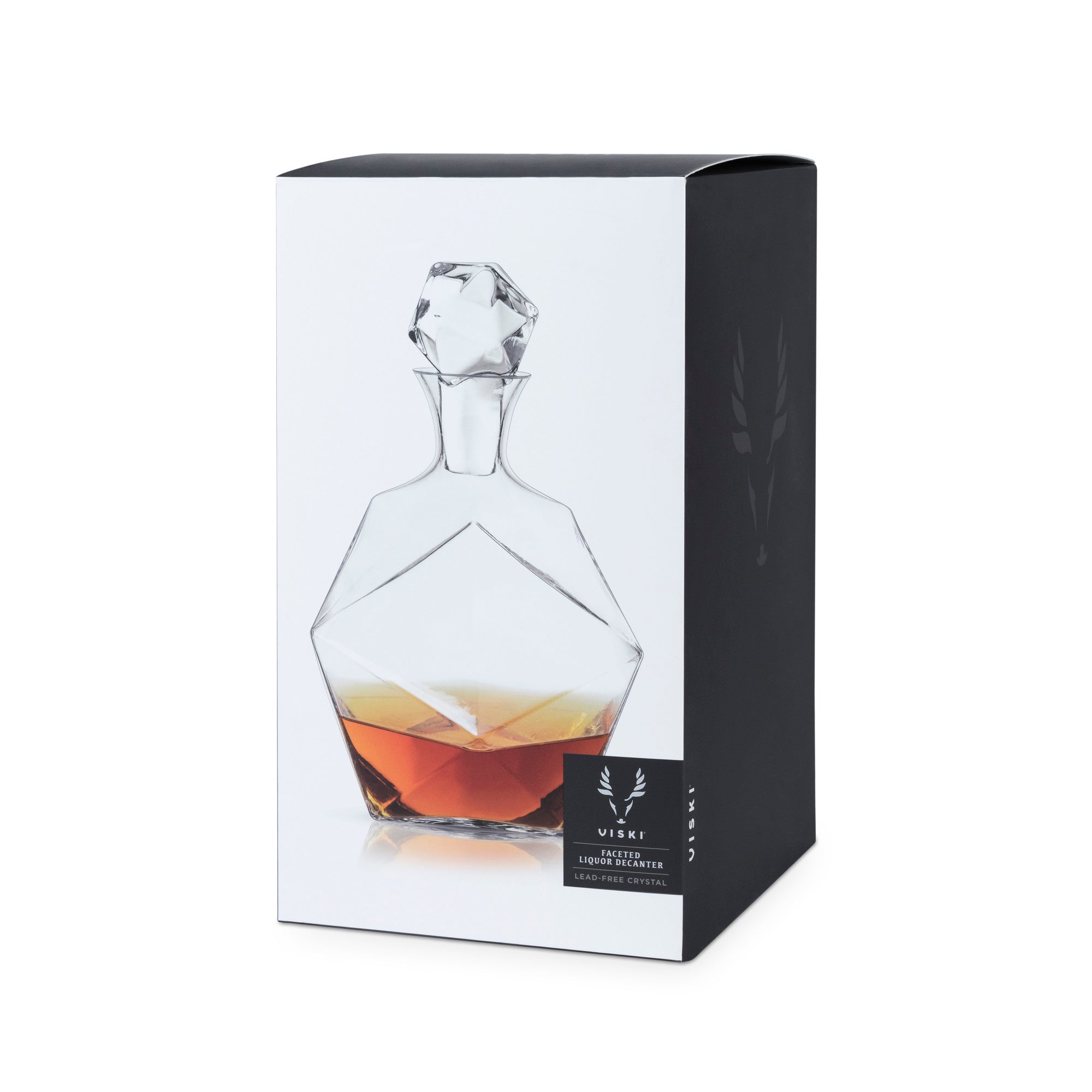 Faceted Crystal Liquor Decanter by Viski® (5404) Liquor Accessories Viski