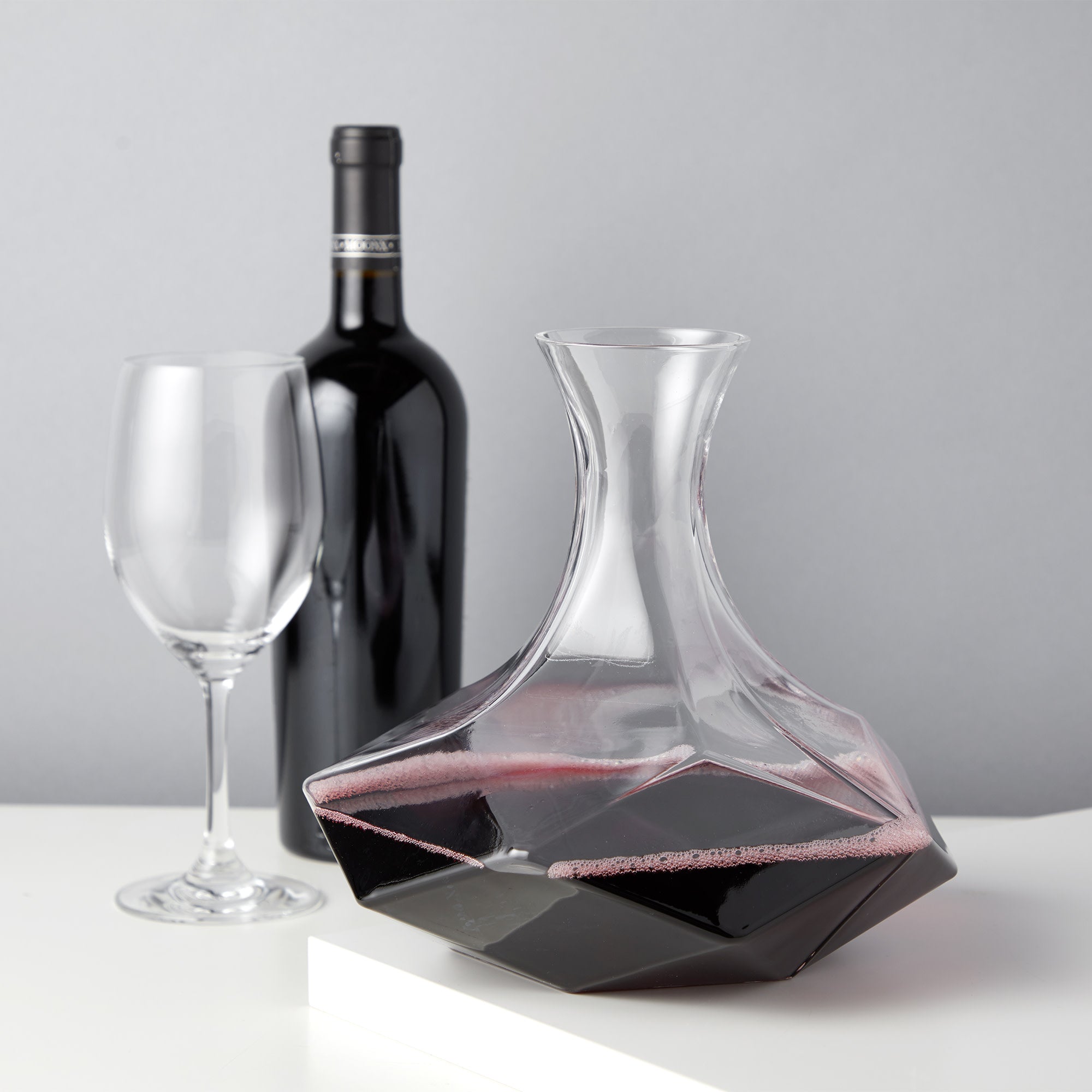 Faceted Crystal Wine Decanter by Viski® (4884) Wine Accessories Viski