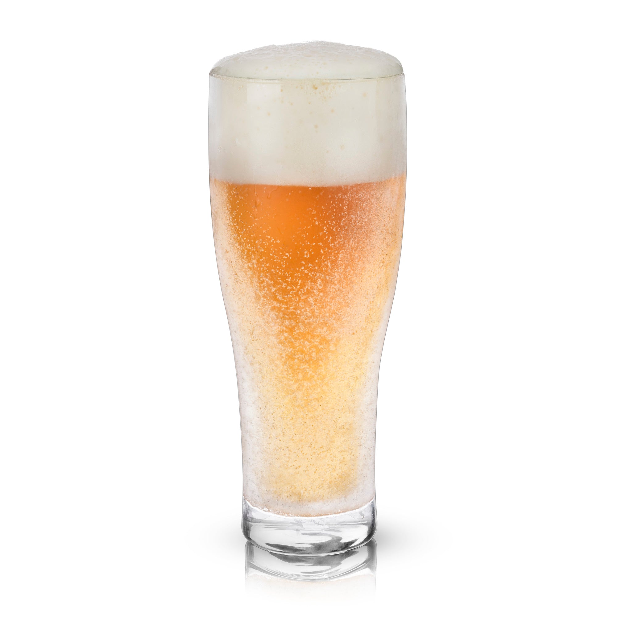 Glacier™ Double-Walled Chilling Beer Glass by Viski® (7334) Drinkware Viski