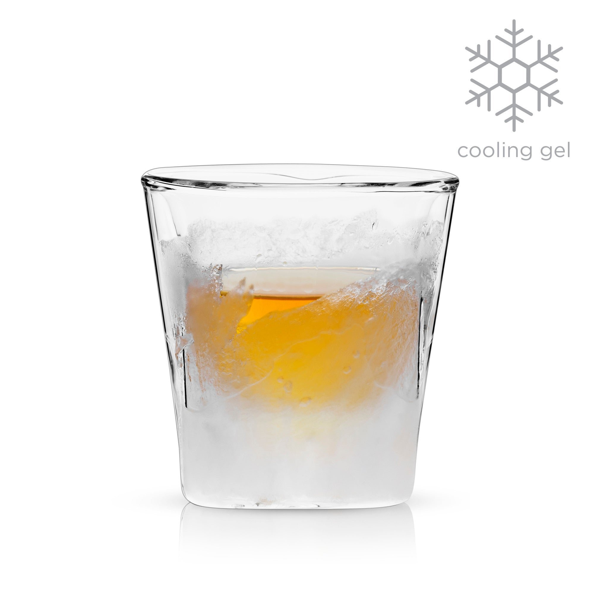 Glacier™ Double-Walled Chilling Whiskey Glass by Viski® (7335) Drinkware Viski