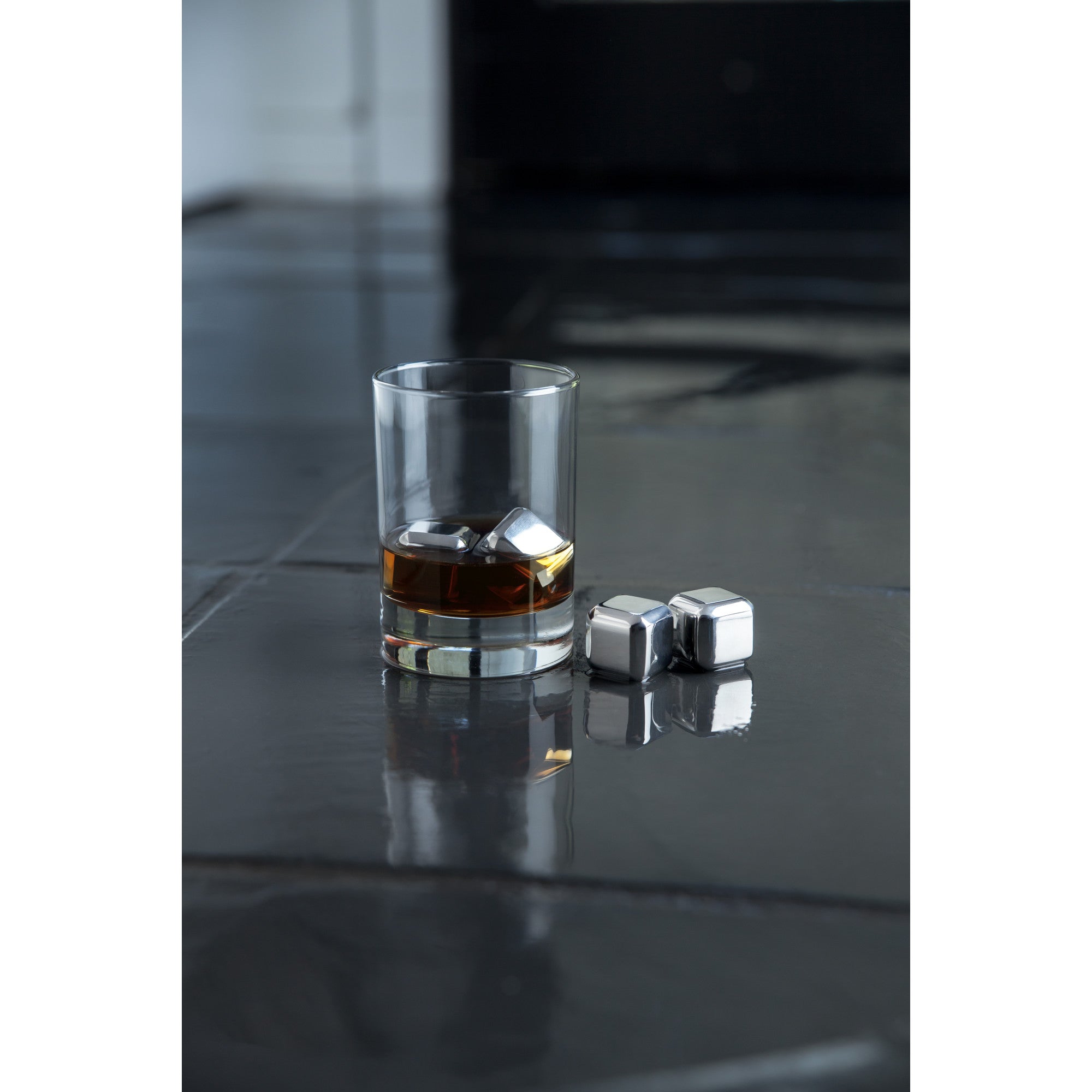 Glacier Rocks® Small Stainless Steel Cubes by Viski® (2539) Liquor Accessories Viski