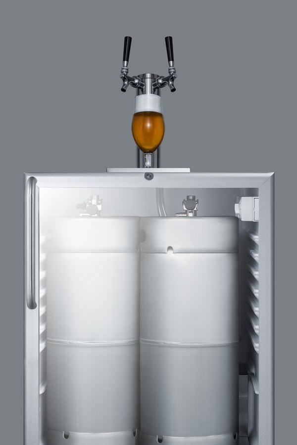 Summit - 24" Wide Built-In Beer Dispenser, ADA Compliant (SBC56GBICSSADA)