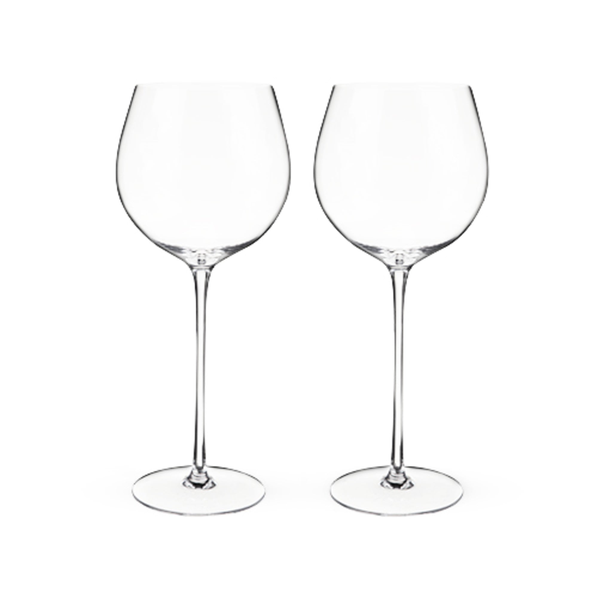 Linger Crystal Red Wine Glass Set by Twine Living® (10754) Drinkware Twine