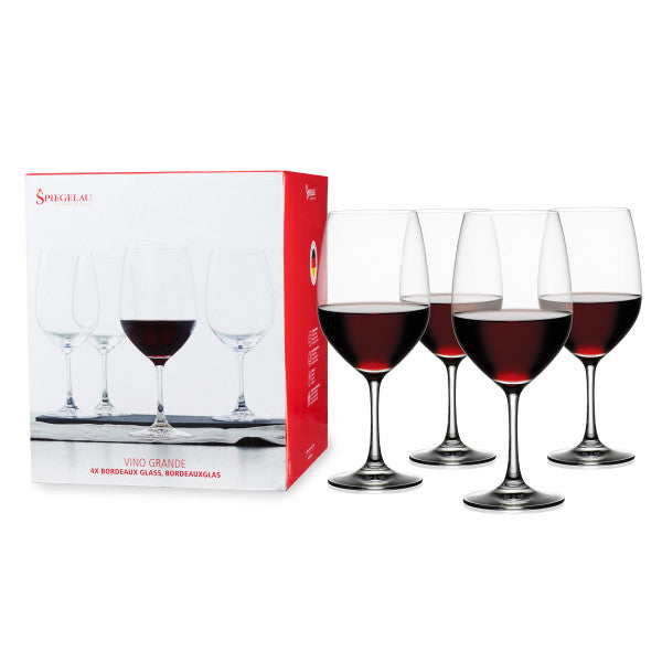 Spiegelau 21.9 oz Vino Grande Bordeaux set, set of 4 (4510277)