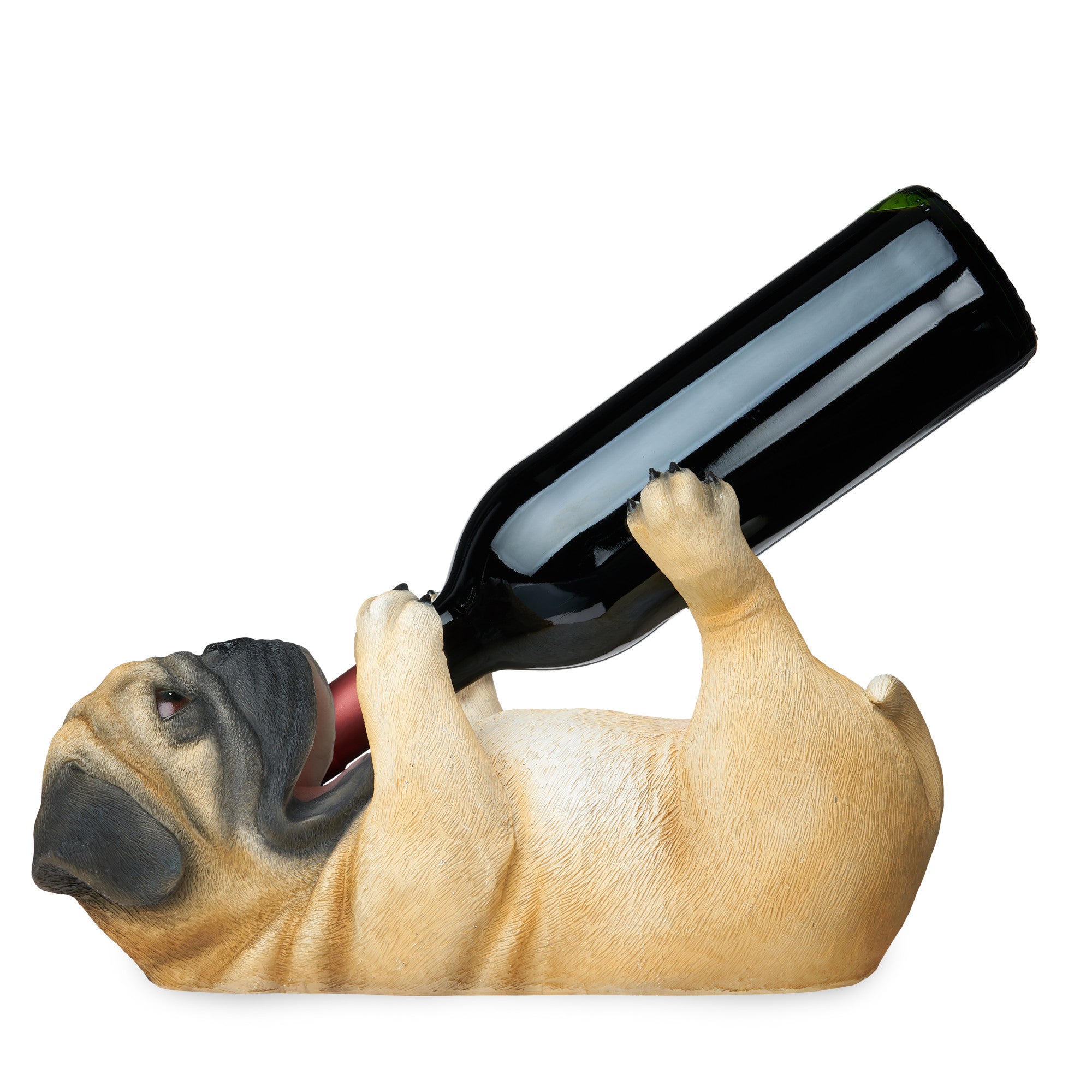 Pug Wine Bottle Holder by True (5431) Wine Accessories True