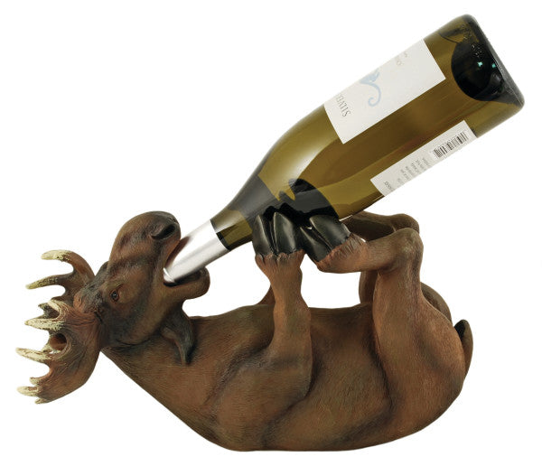 Mischievous Moose Wine Bottle Holder by True (2655)