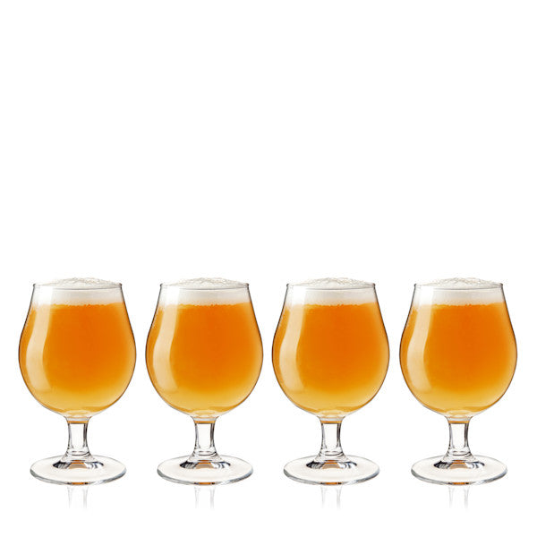 Beer Tulip Glasses, Set of 4 by True (10861)