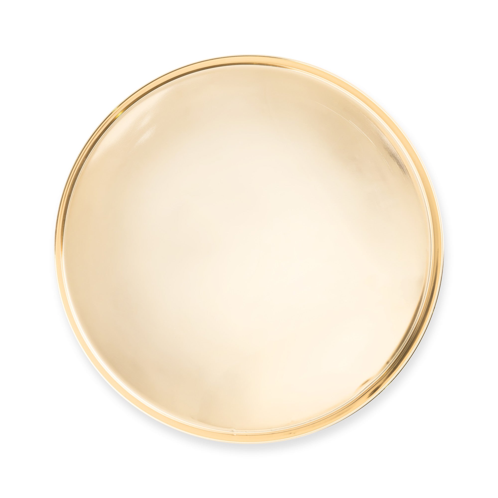 Round Gold Serving Tray by Viski® (5204) Serveware Viski
