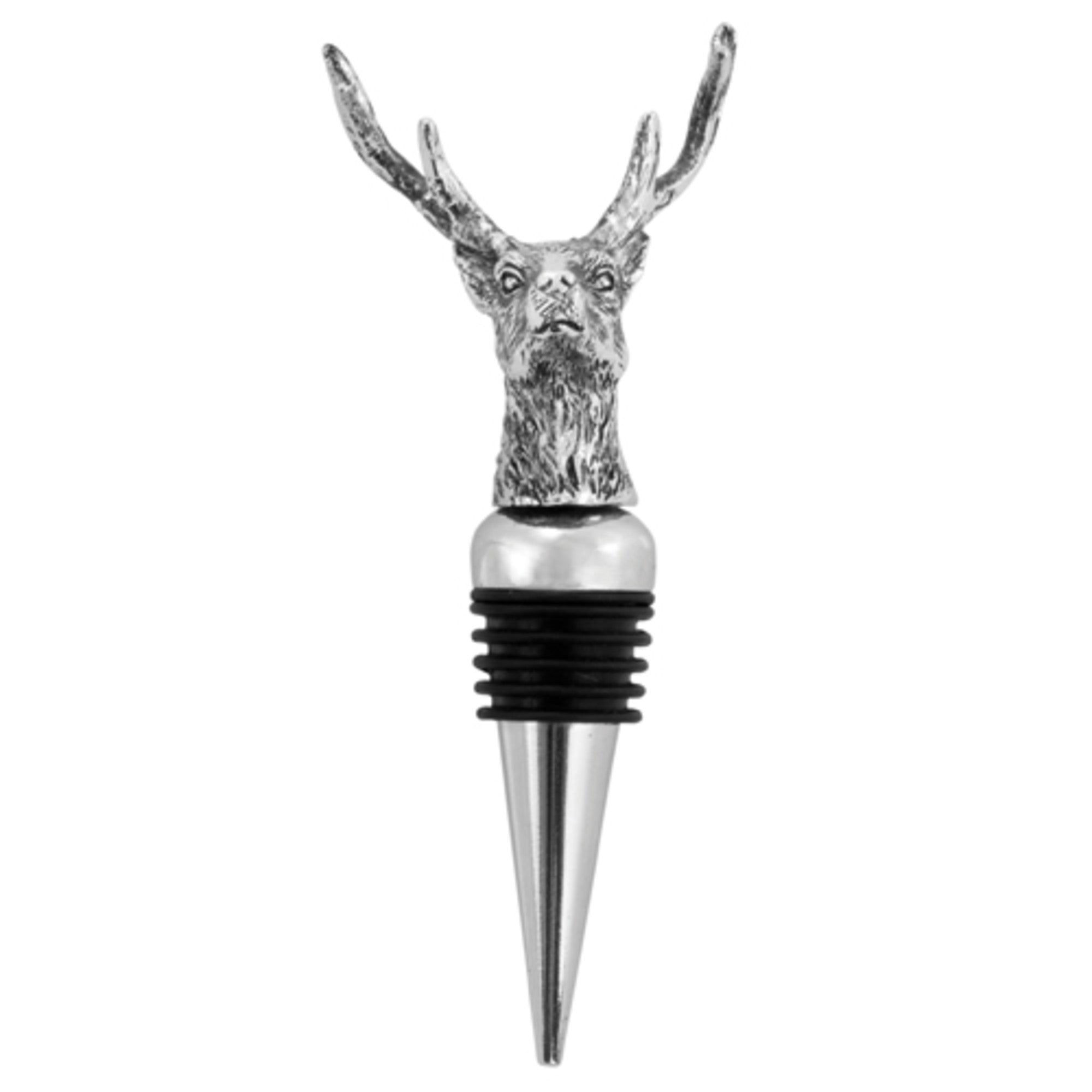 Stag Bottle Stopper by Twine Living® (3171) Wine Accessories Twine