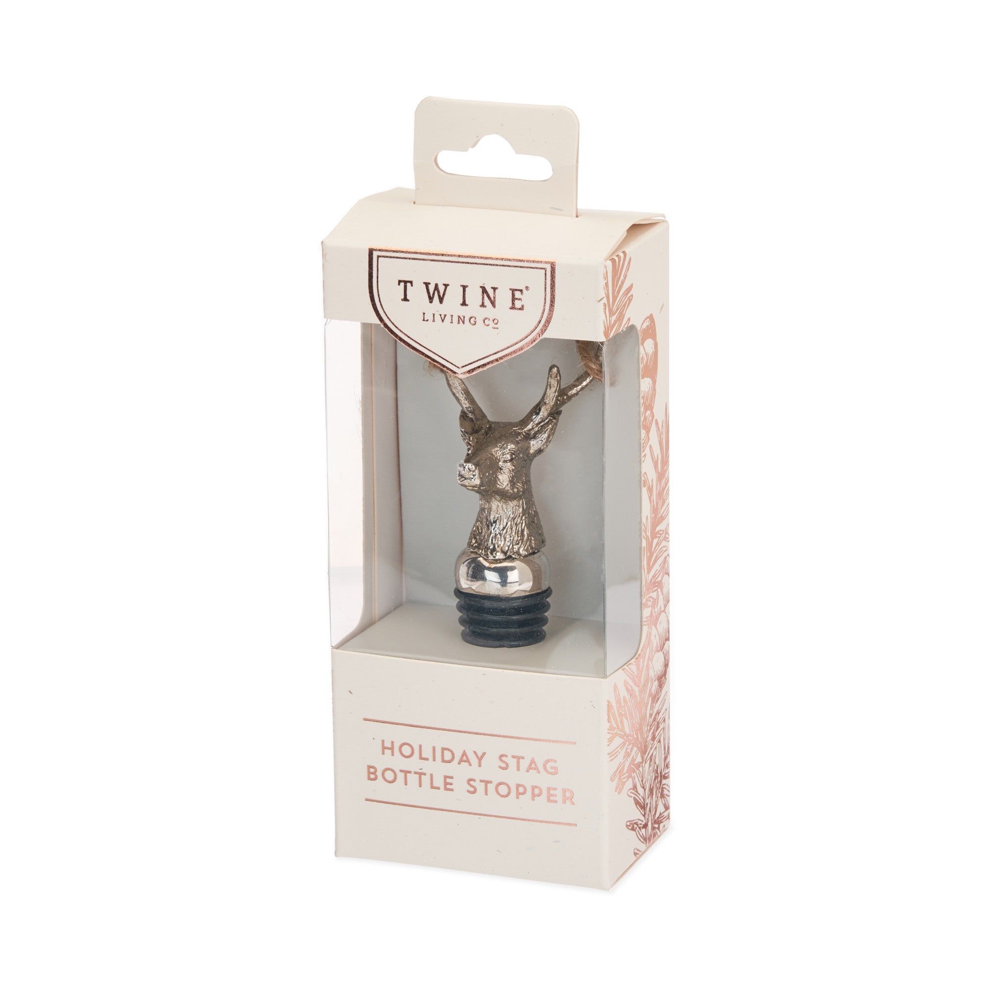 Stag Bottle Stopper by Twine Living® (3171) Wine Accessories Twine
