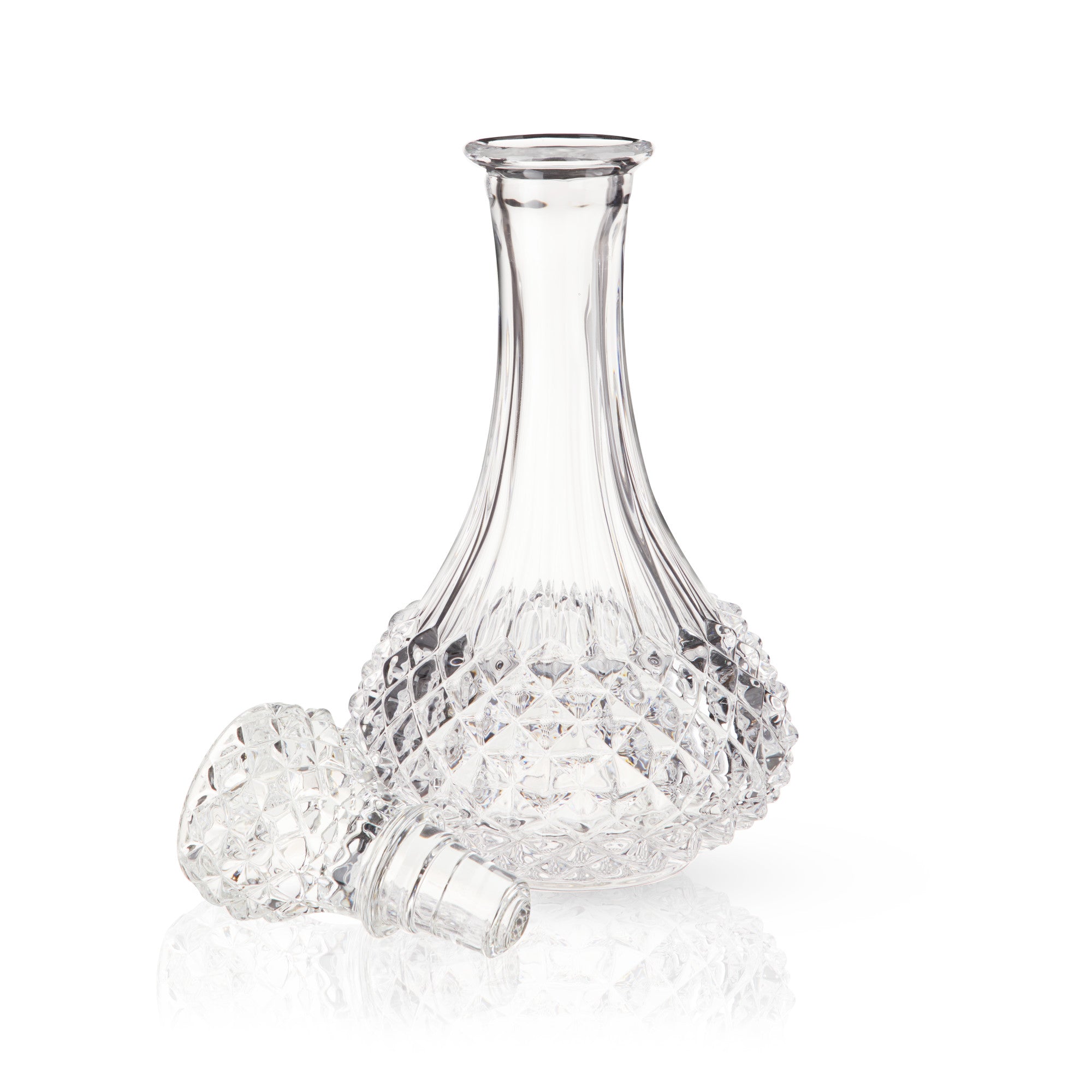 Studded Glass Decanter by Viski® (7642) Liquor Accessories Viski