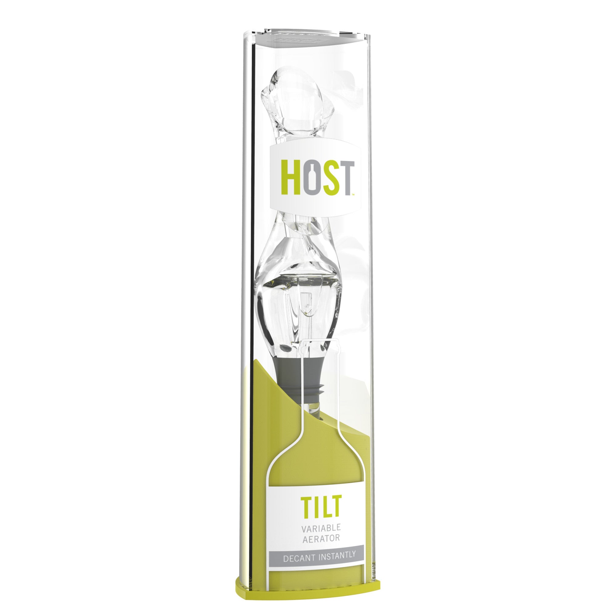 TILT™ Variable Aerator in Acrylic Case by HOST® (2508) Wine Accessories HOST