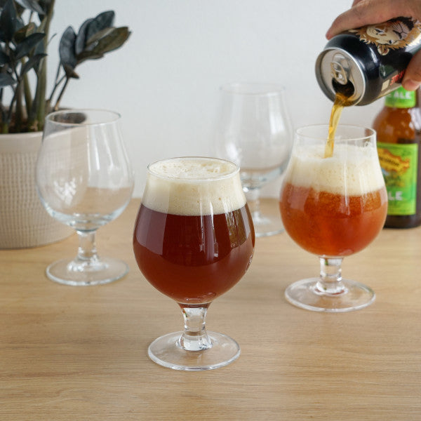 Beer Tulip Glasses, Set of 4 by True (10861)