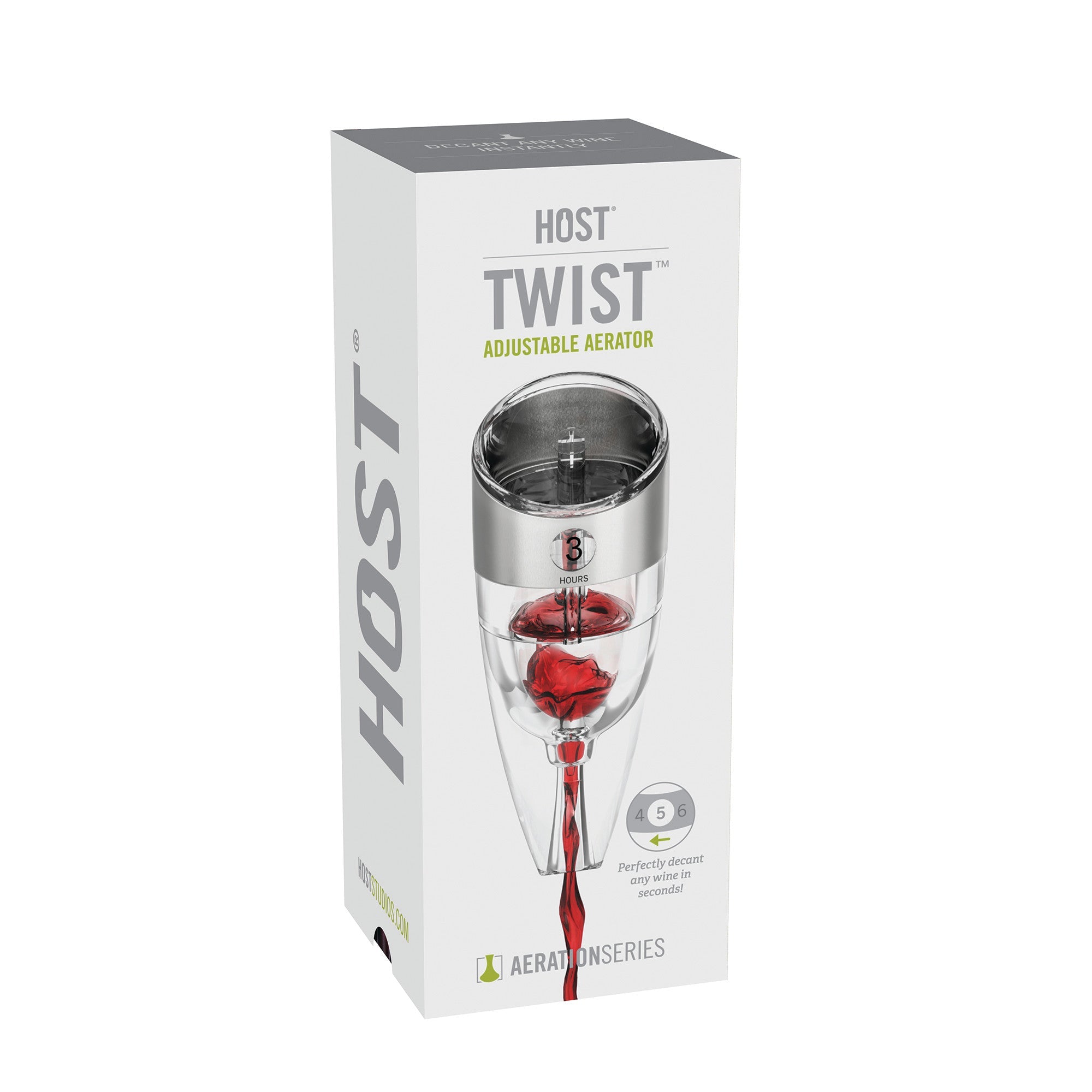 TWIST™ Adjustable Aerator by HOST® (2474) Wine Accessories HOST