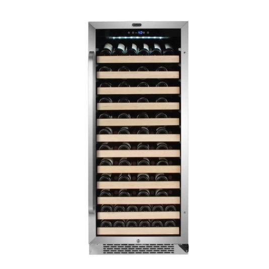 Whynter - 100 Bottles Single Zone Wine Cooler with Rack and LED Display (BWR-1002SD) Wine Cooler Whynter