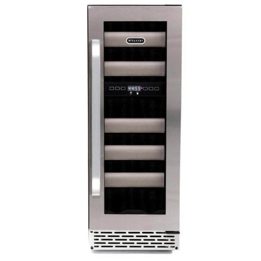 Whynter - Elite Series 17 Bottles Dual Zone Built-in Stainless Steel Wine Cooler (BWR-171DS) Wine Cooler Whynter