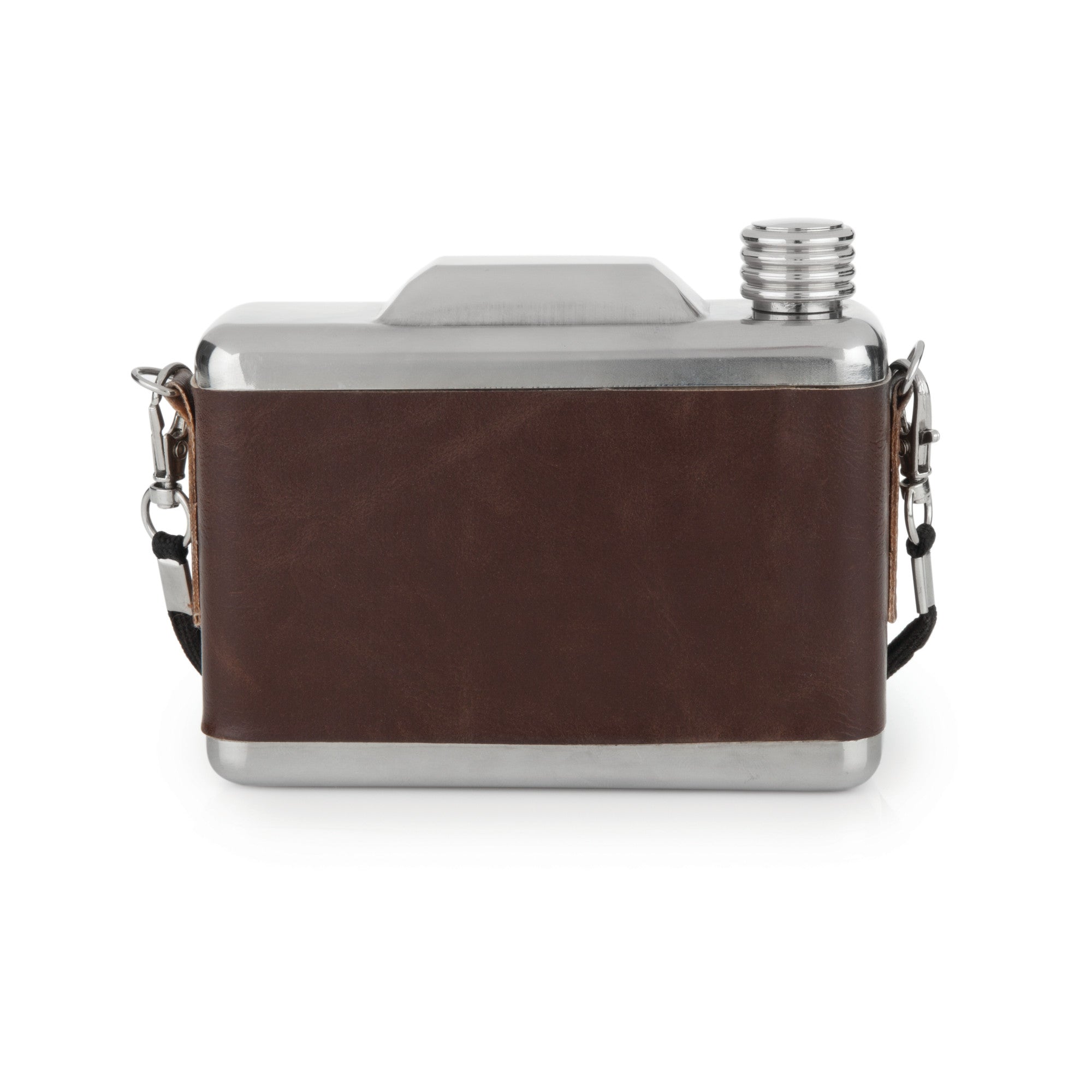 Stainless Steel Snapshot Flask by Foster & Rye™ (4368)