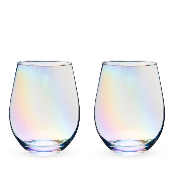 Luster Stemless Wine Glass Set by Twine (10609)