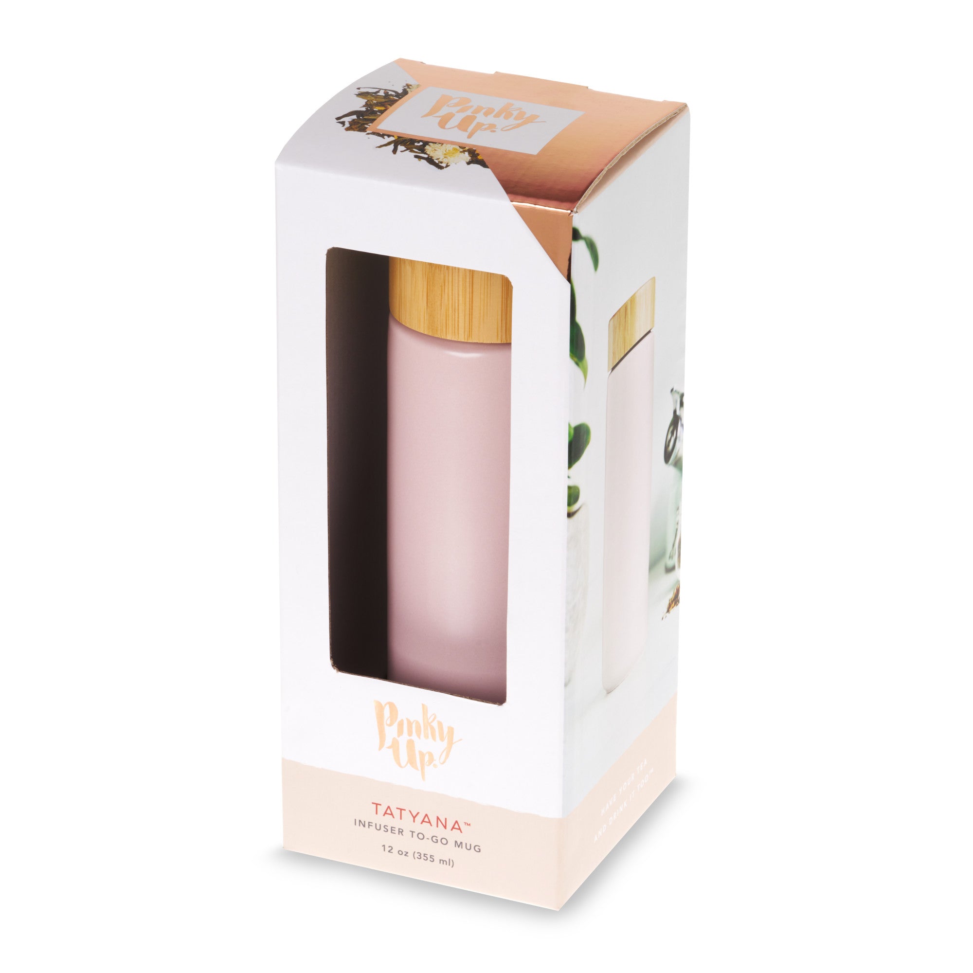 Tatyana Ceramic To-Go Infuser Mug in Lavender by Pinky Up (10921)